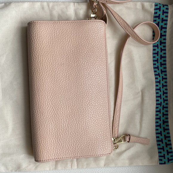 COPY - Tory Burch Small slim cross body leather bag, light pink-peach - Picture 8 of 10